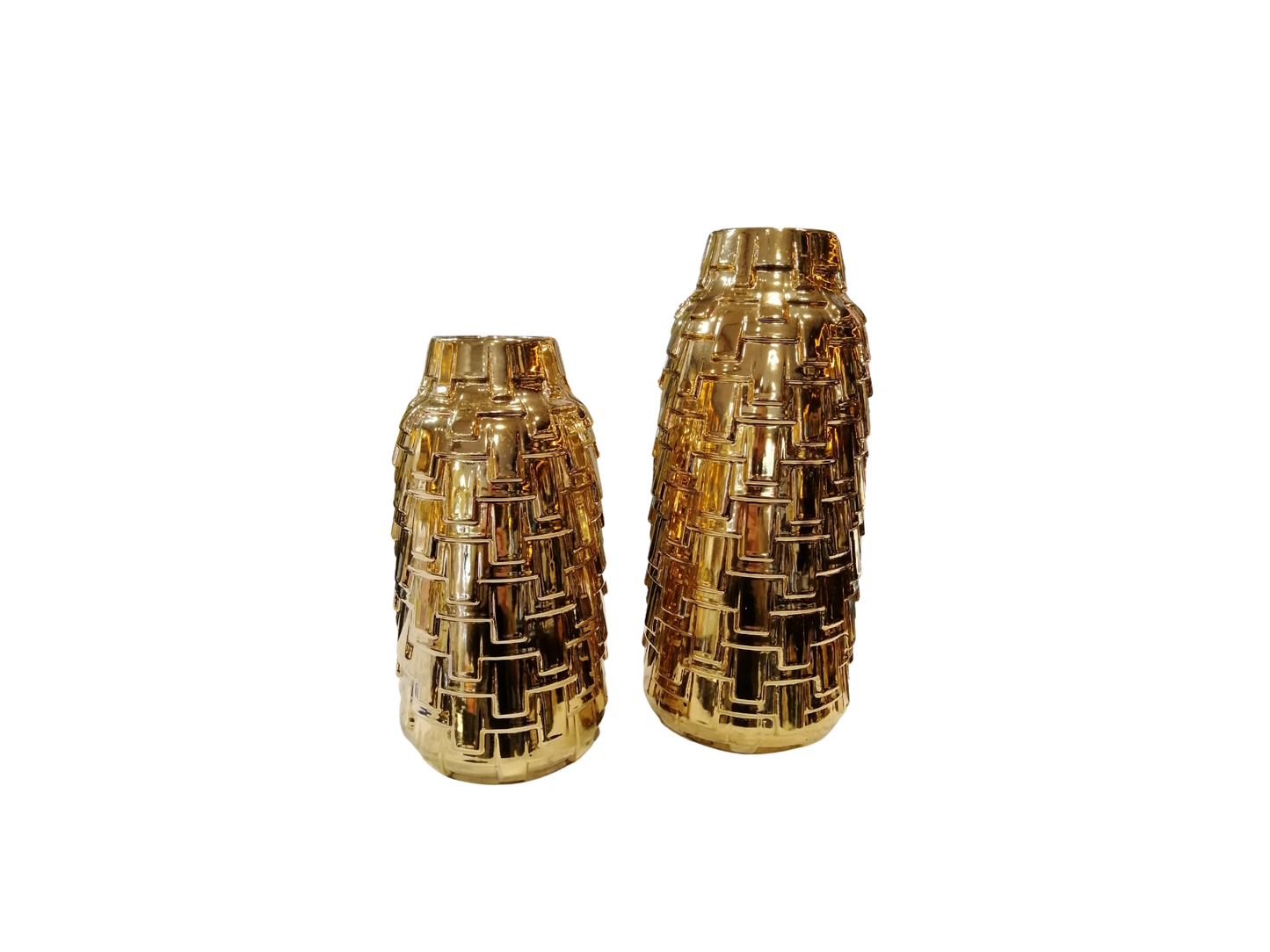 İkili Gold Vazo